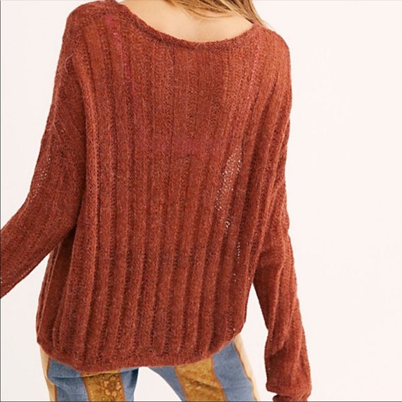 Free People Rich Earth Angel Soft Pullover Sweater - Picture 2 of 12